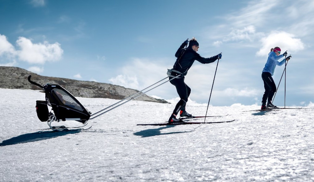 Lyžařský ski set Thule Chariot - Country Skiing Kit -  k vypůjčení č.4