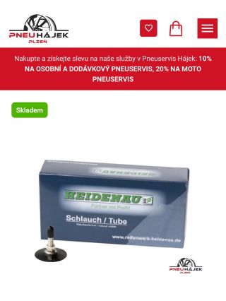 Právě jsme doplnili zásoby motoduší Heidenau. 📦Skladem na prodejně, nebo k objednání na E-SHOPU www.pneuhajek.cz ....